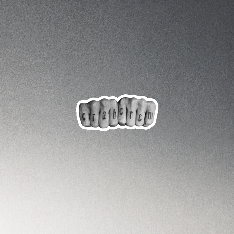 Crab Crew Knuckles Magnet