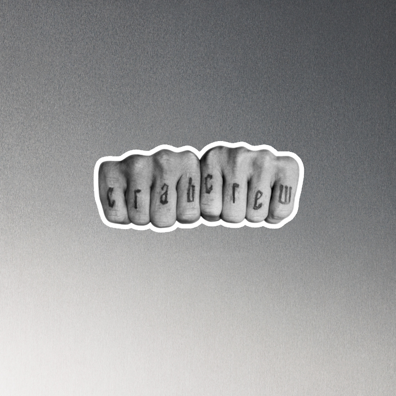 Crab Crew Knuckles Magnet
