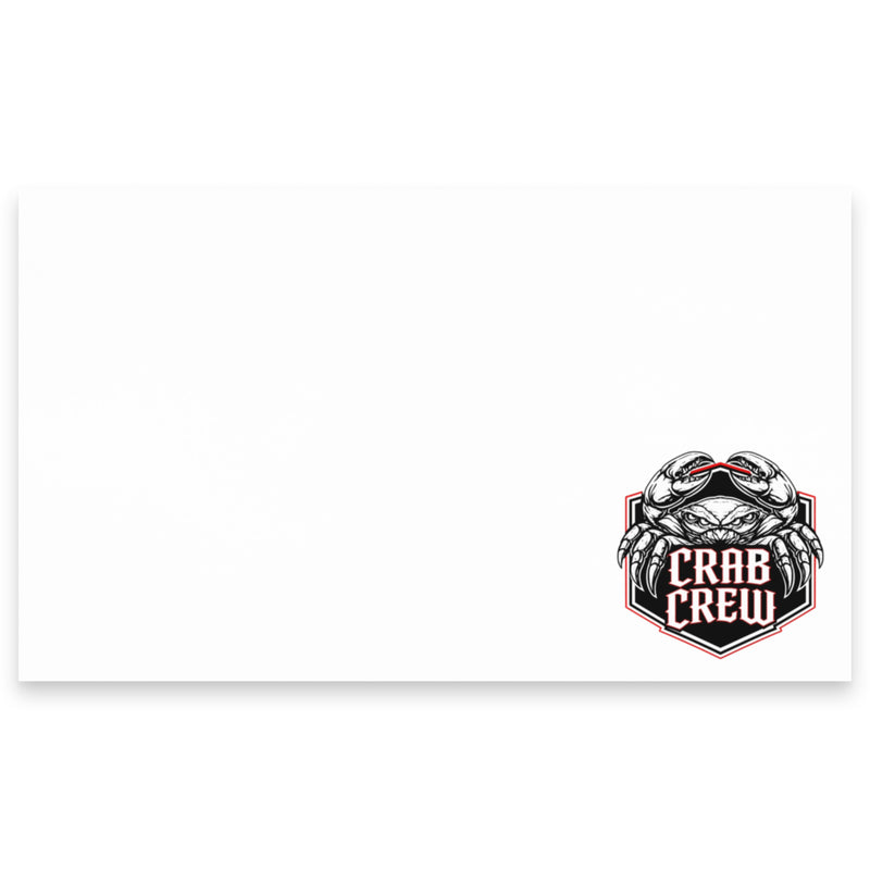Crab Crew Classic Sticky Note pads