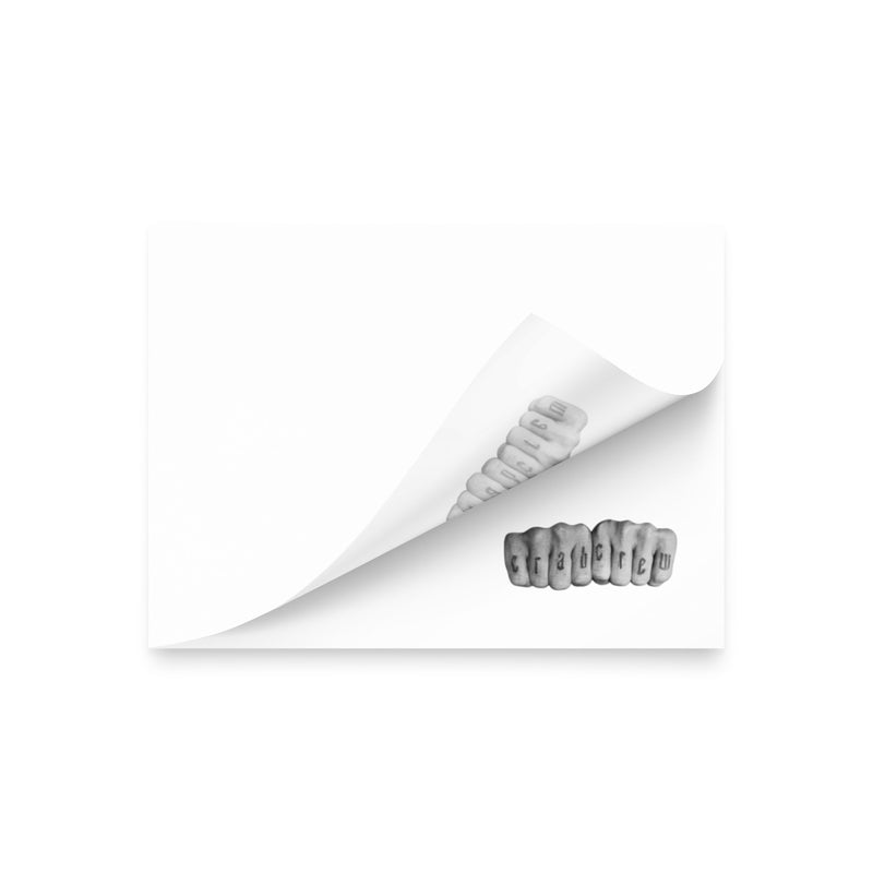 Crab Crew Knuckles Sticky Notes