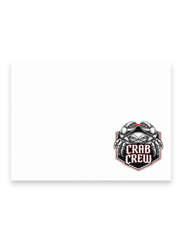 Crab Crew Classic Sticky Note pads