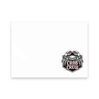 Crab Crew Classic Sticky Note pads
