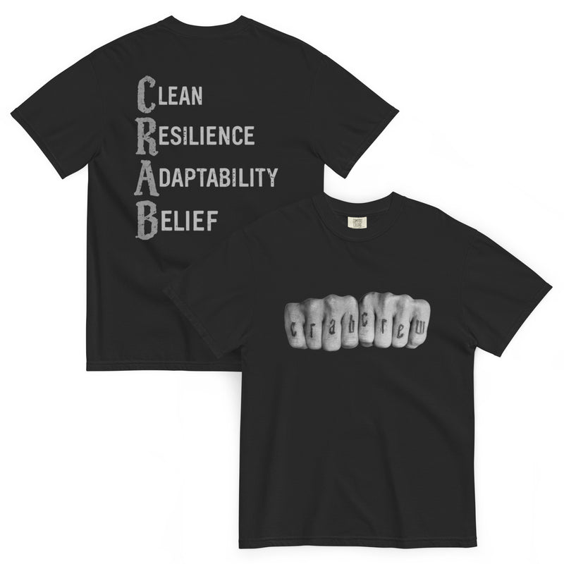 Crab Crew Knuckles T-Shirt (extended sizes)